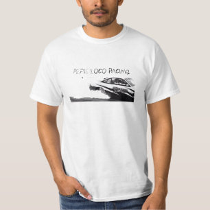Louco de B&W Pepe que compete camisas de T