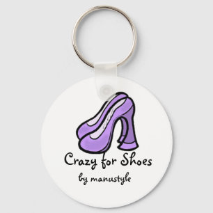 Louco para o chaveiro dos calçados