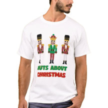 Loucos sobre a camisa de Natal Nutcracker