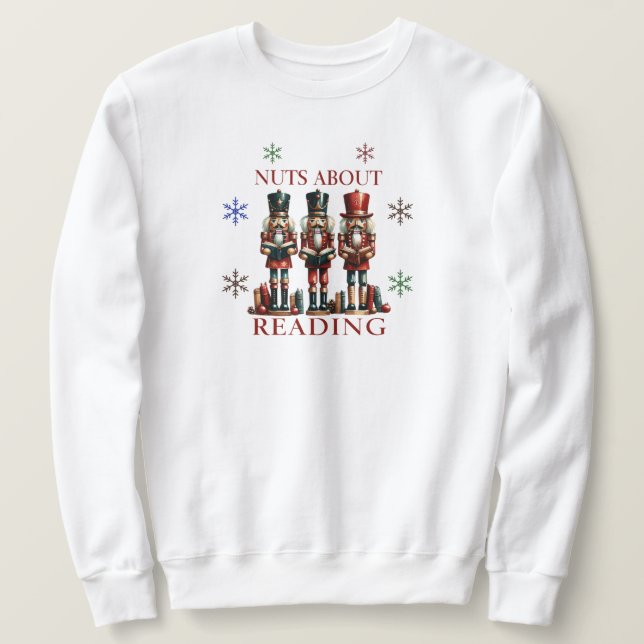 Loucos Sobre A Leitura Da Camisa De Suor (Frente do Design)