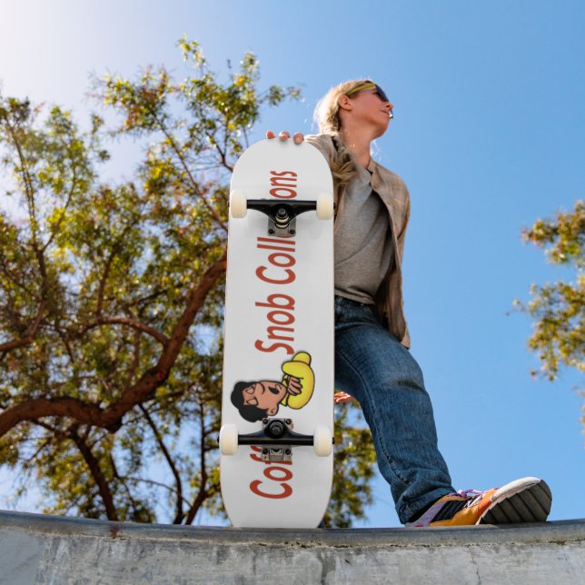 Loucura de skate com coleções de café esnobe (Ao ar livre 1)