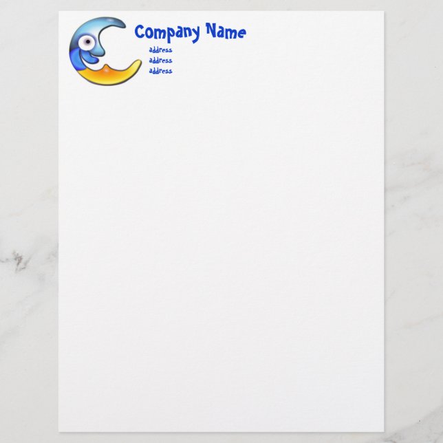 Loucura Lua Letterhead (Frente)
