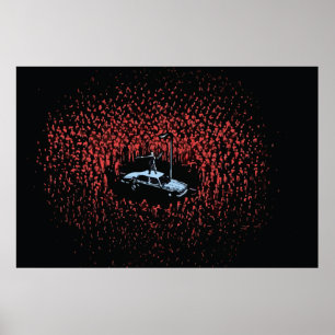 Loucura zombie, belas artes Poster