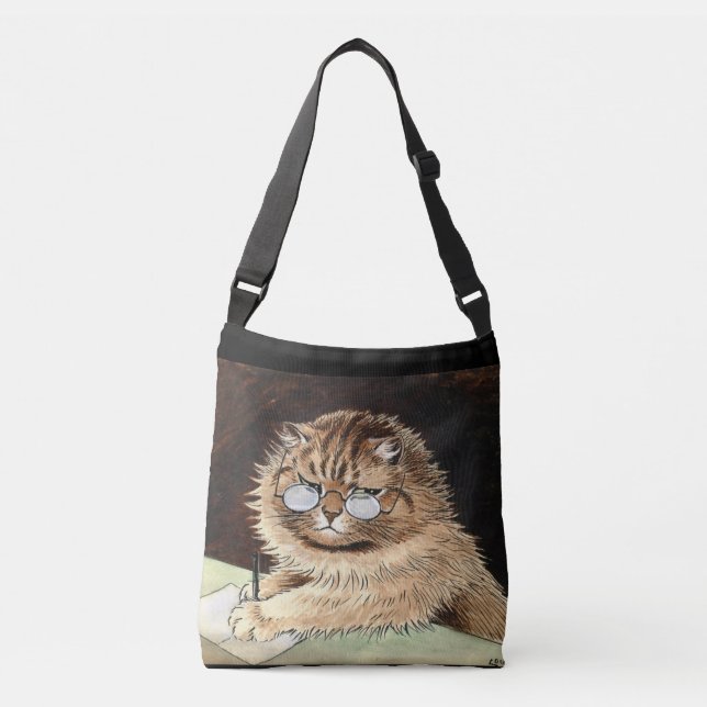 LOUIS WAIN CAT VINTAGE BOLSA PURSE (Frente)