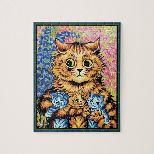 Louis Wain Cats Quebra-cabeça (Vertical)