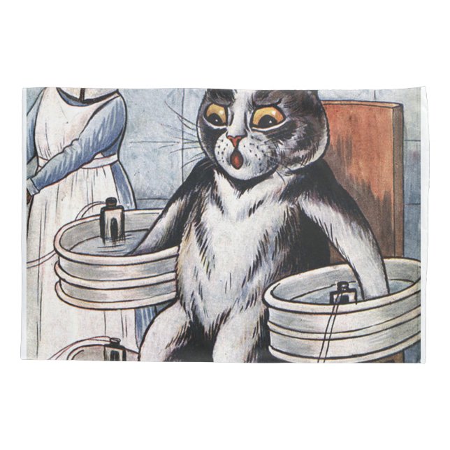 Louis Wain - Gato Vestido Como Enfermeira (Verso)