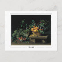 Louise Moillon #10 - Cartão Postal de Arte Fina