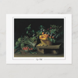 Louise Moillon #10 - Cartão Postal de Arte Fina