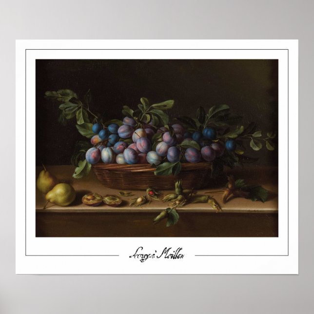 Louise Moillon Zedign Art Poster nº 8 (Frente)