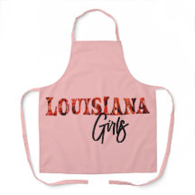 Louisiana Girls Apron