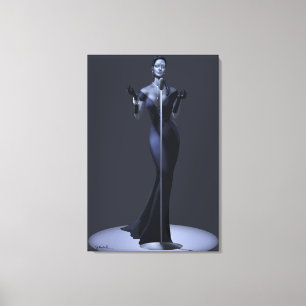 Lounge Singer Canvas e Posters