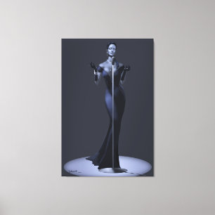 Lounge Singer Canvas Print