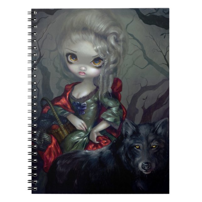 "Loup-Garou:  Caderno do vermelho de Le Pequeno (Frente)