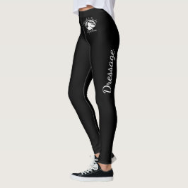 Loura e quebrada - Dressage - Leggings sólidas