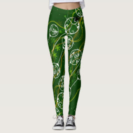 Loura e quebrada - Leggings padrão - Logotipo pret