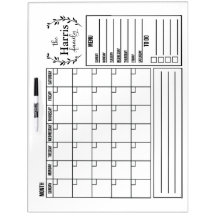 Calendário de Apagamento Seco - Centro de Comando 