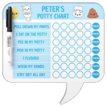 Custom Potty Toilet Training Kids Reward Chart 