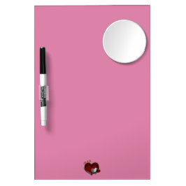 Lousa Espelho e Caneta da placa de apagamento a seco, ma