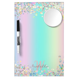 Lousa Glitter Holográfico Unicorn