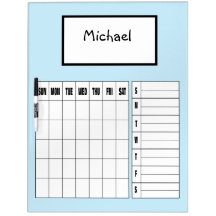 Placa de Apagamento Secura de Calendário Secundári