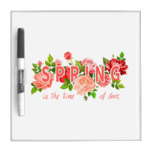 Slogan do primavera com flores
