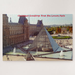 Louvre Paris. Quebra-cabeça de serra