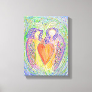 Lovdian Angels Art Canvas Painting