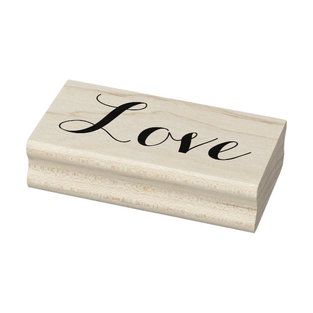 LOVE 1"x2,5" Carimbo de borracha / Carolina (Carimbo)