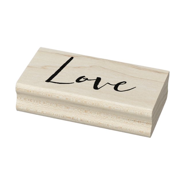 LOVE 1"x2.5" Carimbo de Borracha / Heathrow (Carimbo)
