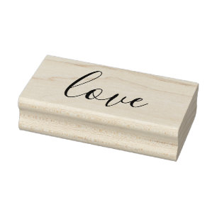 LOVE 1"x2,5" Carimbo de borracha / Morgana