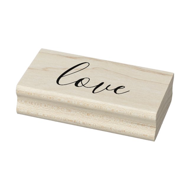 LOVE 1"x2,5" Carimbo de borracha / Morgana (Carimbo)