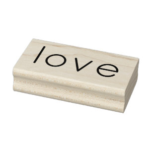 LOVE 1"x2,5" Carimbo de borracha / Quickand