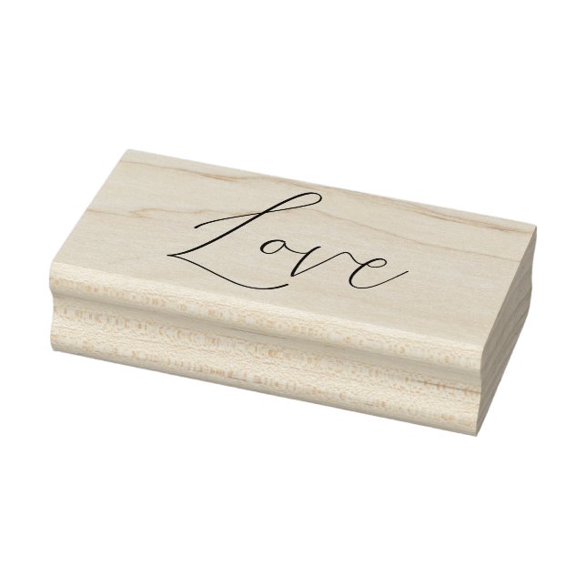 LOVE 1"x2,5" Carimbo de borracha / Soulat (Carimbo)