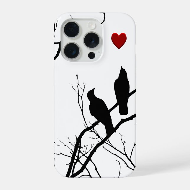 Love Birds Iphone Case (Verso)