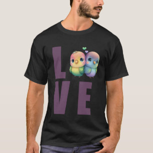 Love Budget Mãe Bugerigar Parakeet Bird Pullover