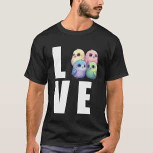 Love Budget Mãe Bugerigar Parakeet Bird Pullover