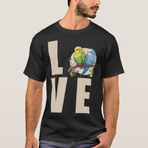 Love Budget Mãe Bugerigar Parakeet Bird Pullover