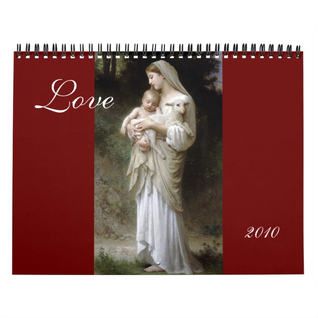 Love, Calendário de Bouguereau 2010 (Capa)