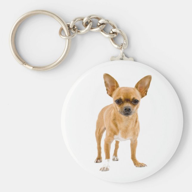 Love Chihuahua Puppy Dog Chaveiro (Frente)