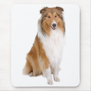 Love Collie Puppy Dog (Lassie) Mousepad