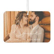 Love Custom casal picture Air Freshener