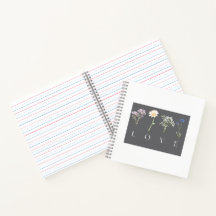 LOVE Floral – Impressão Botânica Romântica