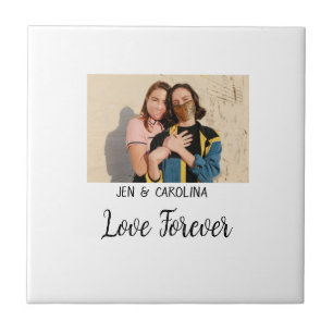 Love Forever LGbtq casal orgulho adicionar nome de