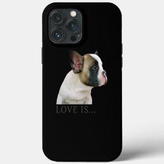 Love French Bulldog Frenchie Mom Dad Dog Puppy