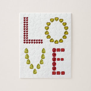 Love Gemstone Quebra-cabeça