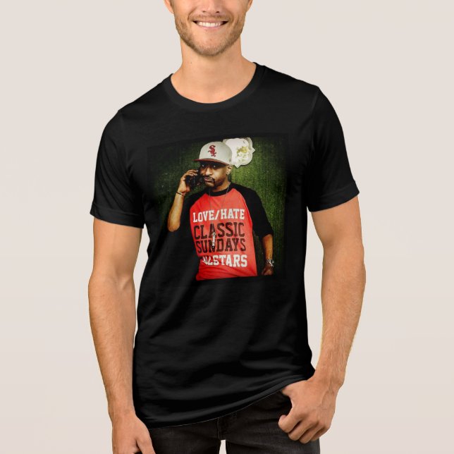 LOVE/HATE - DOMINGOS CLÁSSICOS "SELF BORN" Raglan (Frente)