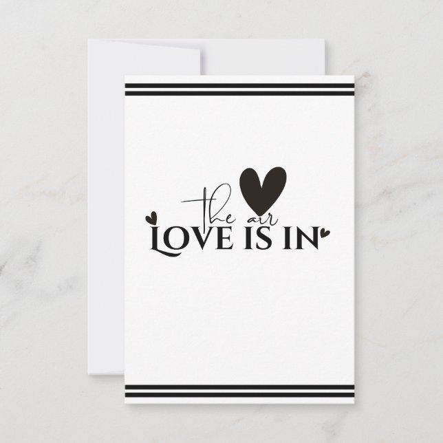 love is in the air (Frente)