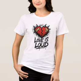 Love Is Loud – Grunge Punk Heart with Spikes