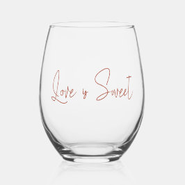 Love Is Sweet Handwritten Script