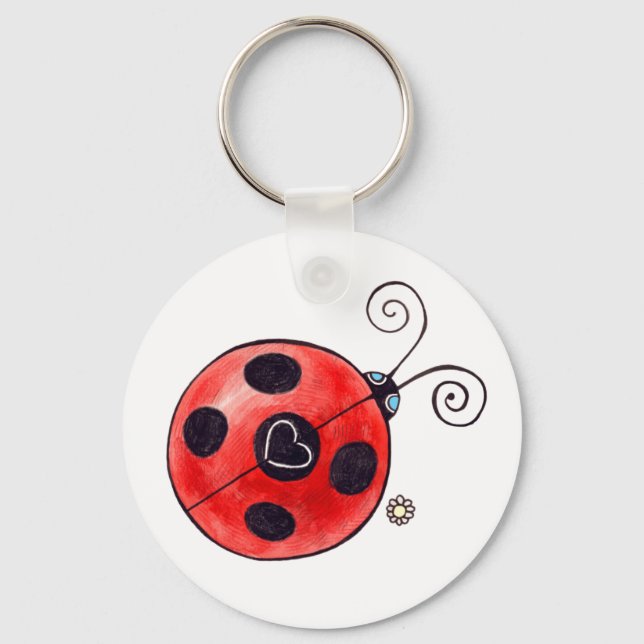 Love Ladybug Chaveiro (Frente)